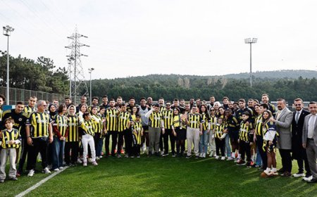 Fenerbahçe, özel çocukları ağırladı!