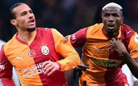 Galatasaray-Samsunspor maçına Leroy Sane & Osimhen damgası! Seyrantepe'de bir ilki yaşadı