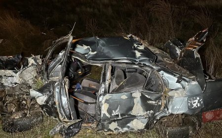 Şarampole devrilen araçta 2 kişi öldü