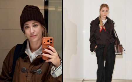 Hazal Kaya'dan eski dizisine gönderme! Aynadan poz verdi