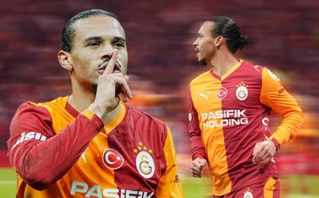 Alman basınından Sane'ye övgüler! 'Galatasaray onun sayesinde galibiyete ulaştı'