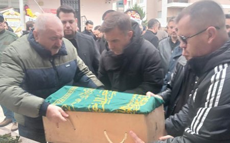 Feyyaz Uçar'ın torunu Can Arbay son yolculuğuna uğurlandı