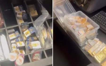 Büyükçekmece Adliyesi'nden çalınan altınların fotoğrafları ortaya çıktı