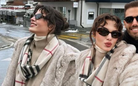 Derin Talu ve sevgilisinin romantik tatilinden yeni kareler