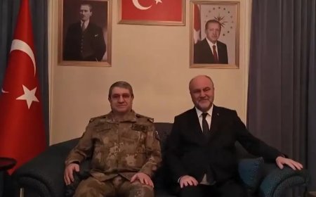 Genelkurmay Başkanı Orgeneral Bayraktaroğlu'ndan Suriye'ye ziyaret