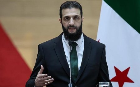 Ahmed Şara, Suriye'nin 4 yıl içinde seçime gideceğini açıkladı