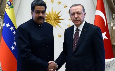 Cumhurbaşkanı Erdoğan, Nicolas Maduro ile görüştü