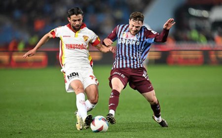 Trabzonspor ile Göztepe, İzmir'de karşı karşıya!