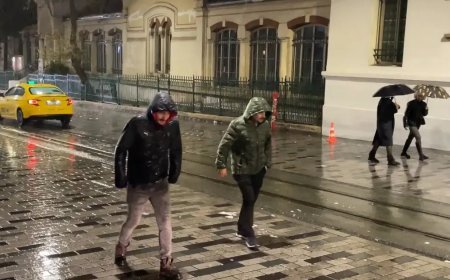 İstanbul'da sarı kodlu yağış başladı, 24 saat boyunca aralıksız sürecek