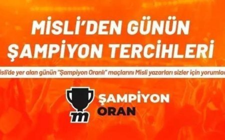 Ev sahipleri kazanır… Gençlerbirliği, Napoli ve Brighton iç sahada favori! İşte Misli’den Günün Şampiyon Tercihleri