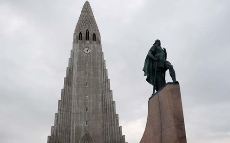 İzlanda'nın yanardağdan esinlenilerek tasarlanan kilisesi: Hallgrimskirkja