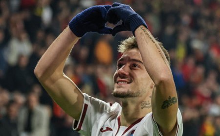 Trabzonspor'da son haftaların golcüsü Muçi