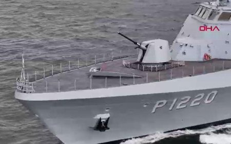 Milli deniz topu ilk kez Avrupa'ya ihraç edildi: Dakikada 80 atım yapıyor