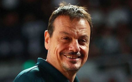 Panathinaikos'un galibiyeti sonrası Ergin Ataman'dan Olympiakos'a gönderme!