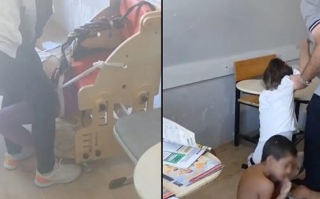 Bursa'daki skandal görüntülere inceleme başlatıldı! Otizmli öğrencileri sıralara bağladılar