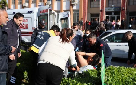 Boşanma davasından çıkıp eşini sırtından bıçakladı