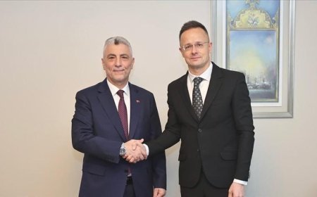 Bakan Bolat, Macaristan Dışişleri ve Dış Ticaret Bakanı ile görüştü