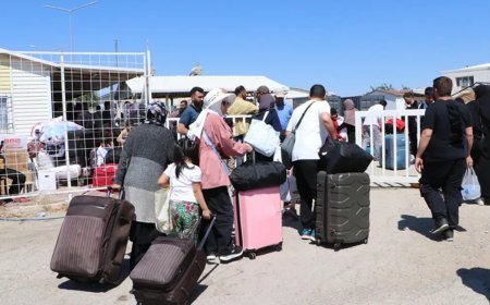 Bakan Yerlikaya: 8 Aralık 2024'ten beri gönüllü olarak 578 bin Suriyeli, geri döndü