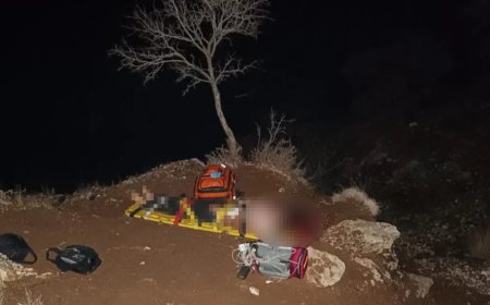 Domuz avında vurulan genç uçuruma düştü