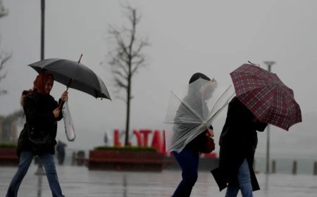 Meteorolojiden kuvvetli sağanak ve fırtına uyarısı