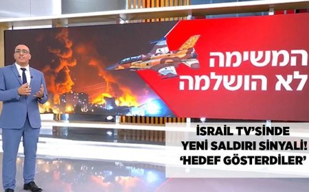 SON DAKİKA HABERLER: İsrail TV’sinde yeni saldırı sinyali! Hedef gösterdiler