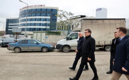 BAŞKAN VAHAP AKAY PARKLANMA SORUNUNU ÇÖZMEK İÇİN YAPILAN ÇALIŞMALARI İNCELEDİ