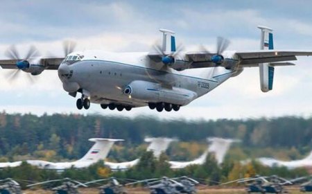 Rusya'da askeri uçak düştü! Mürettebatın durumu belirsiz