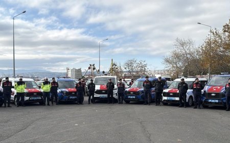 Tekirdağ'da polis ve jandarmaya 64 yeni araç tahsis edildi