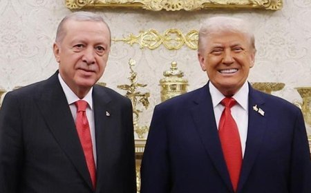 ABD Başkanı Trump'tan Cumhurbaşkanı Erdoğan'a övgü! 'Çok güçlü bir ordu ve ülke inşa etti'