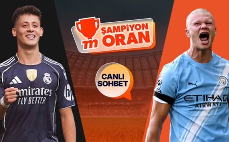 Şampiyonlar Ligi’nde dev karşılaşma! Real Madrid-Manchester City maçının heyecanı canlı sohbet ve Şampiyon Oranlar ile Misli'de