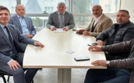 ÇTSO’DAN TESKİ ÇERKEZKÖY ŞUBE MÜDÜRLÜĞÜ’NE ZİYARET