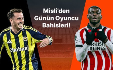 Avrupa Ligi golcüsü Kerem Aktürkoğlu ! Samsunspor, Mouandilmadji’nin golleriyle liderliğini sürdürmek istiyor … İşte Misli’den günün oyuncu bahisleri