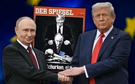 Alman dergisinden 'Trump-Putin Avrupa'ya saldırıyor' kapağı: İki kötü adam, tek hedef