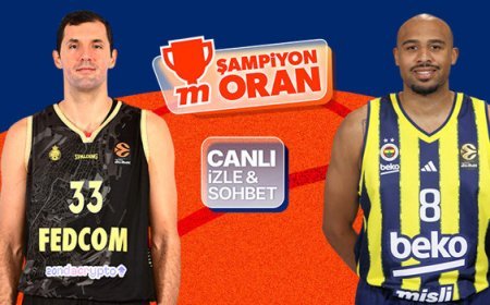 Fenerbahçe EuroLeague'de Monaco deplasmanında! Maçın heyecanı canlı yayın, canlı sohbet ve Şampiyon Oranlar ile Misli'de