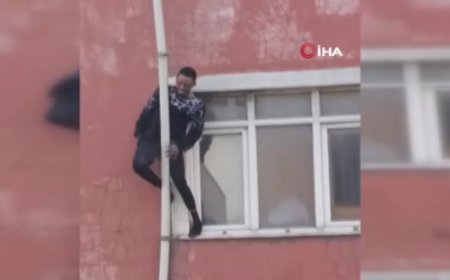 Sultangazi'de yangında can pazarı kamerada