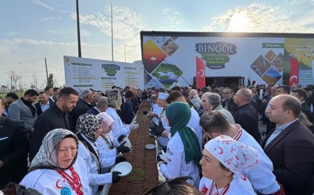 Dünyanın en uzun burma kadayıfı için Guinness'e başvuru