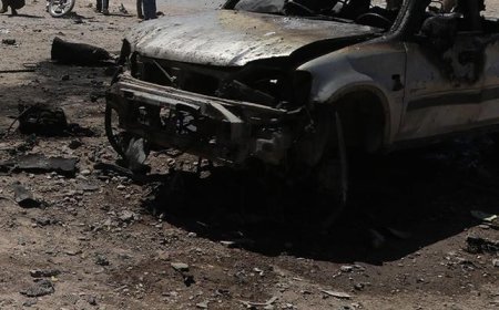 Suriye'de bombalı dron saldırısı! Bakanlığın aracı hedef alındı