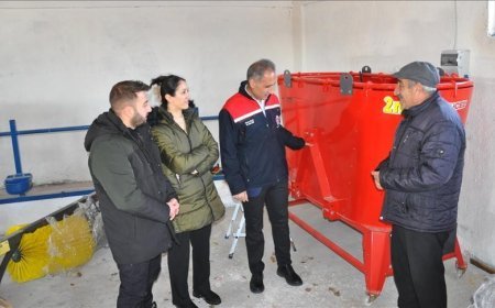 Kars'ta 40 aile devlet desteğiyle hayvancılık işletmesi kurdu