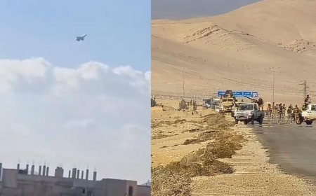 SON DAKİKA HABERLER: Humus'ta sıcak dakikalar! Suriye ve ABD'li askerlere ateş açıldı, savaş uçakları havalandı