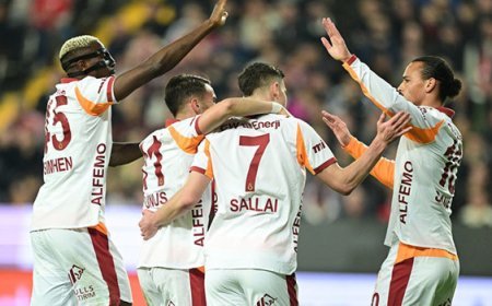 Galatasaray'da Yunus asistle, Sallai golle döndü! Leroy Sane fırtınası Antalya'da da devam etti