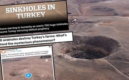 SON DAKİKA HABERLER: 'Gizemli fenomen' diyerek yazdılar! Konya'daki obruklar dünya basınında