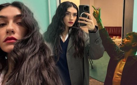 Hazar Ergüçlü'den sürpriz paylaşım! İşte sevgilisi Efe Çelik ile yeni karesi