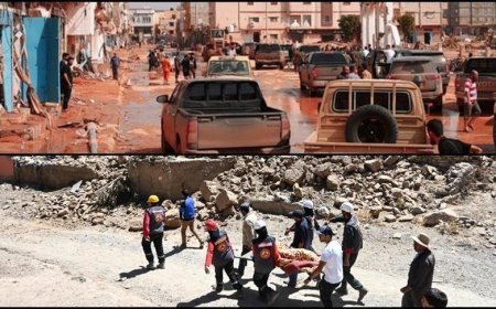 Kuzey Afrika'da sel felaketi! Çok sayıda can kaybı var