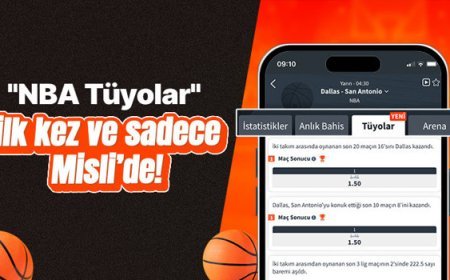 Misli üyeleri “NBA Tüyolar” ile kazanmaya bir adım daha yakın... Maçlara özel "Tüyolar" ilk kez ve sadece Misli'de!…