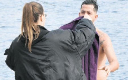 Soğuğa meydan okudu