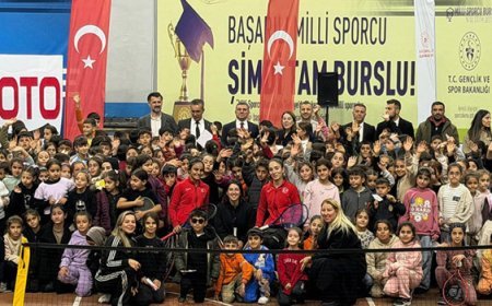 İpek Soylu Şemin Vakfı, 'Okullarda Tenis Projesi' ile Şırnak’ta Çocuklarla Buluştu