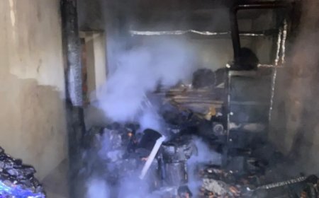 Evdeki kalorifer kazanı bomba gibi patladı. 3 yaralı