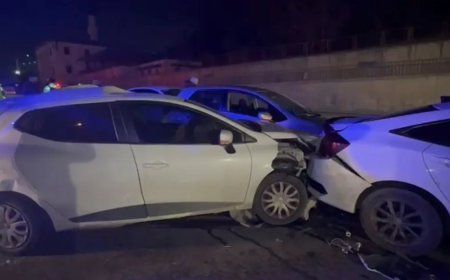 Çekmeköy’de tünelde zincirleme kaza. 7 yaralı