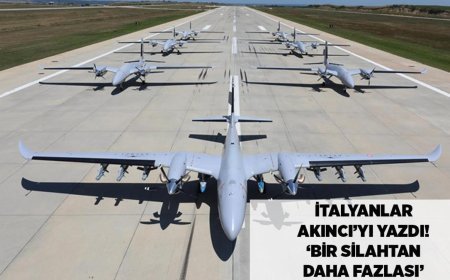 Son dakika haberi: İtalyanlar AKINCI'yı yazdı! 'Bir silahtan daha fazlası, tamamen Türkiye'nin kontrolünde'