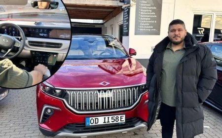 TOGG Avrupa'da yollarda! İlk teslimat Almanya'da gerçekleşti